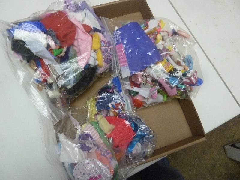 lot 251 image: Large Lot of Barbie Clothes