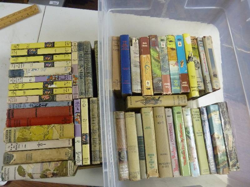 lot 340 image: Large Lot of Vintage and Antique Books