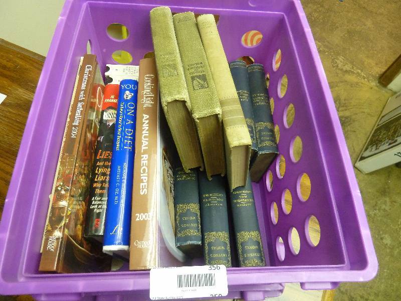 lot 356 image: Crate of Misc. Books