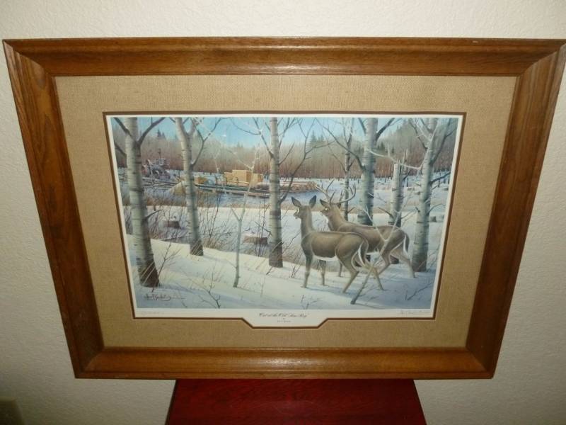 lot 3 image: Les Kouba Print