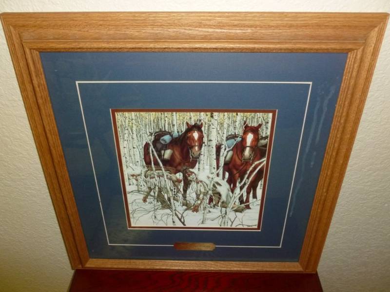 lot 5 image: Bev Doolittle Print