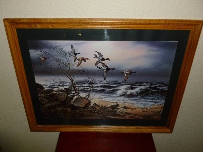 lot 7 image: Terry Redlin Print