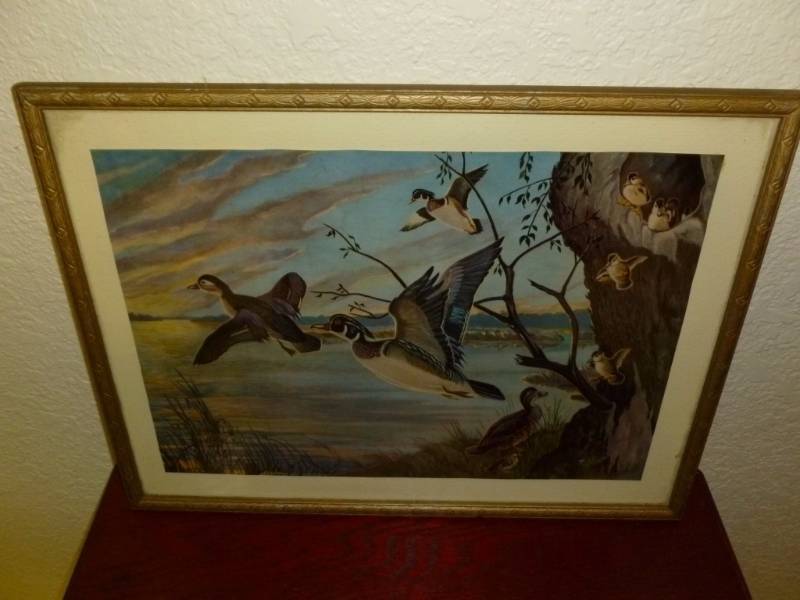 lot 49 image: Vintage Print