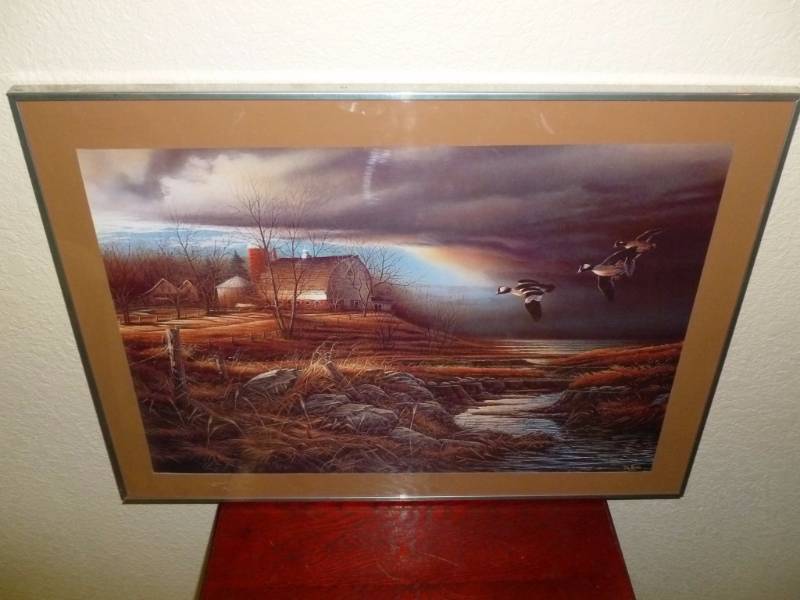 lot 51 image: Terry Redlin Print