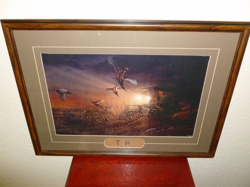 lot 52 image: Terry Redlin Print