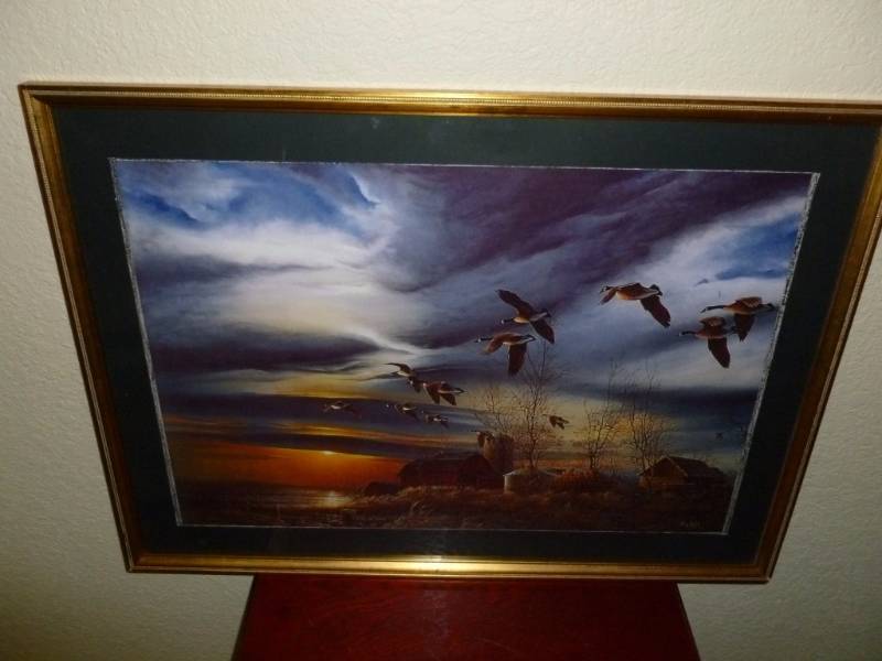 lot 53 image: Terry Redlin Print