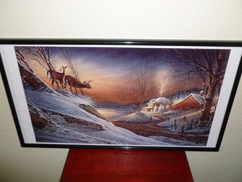 lot 54 image: Terry Redlin Print
