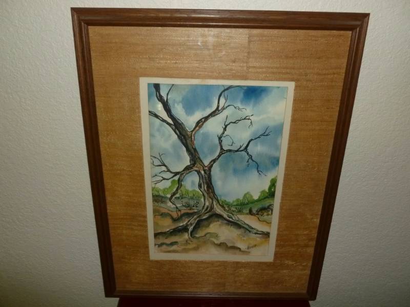 lot 63 image: Original Watercolor Painting