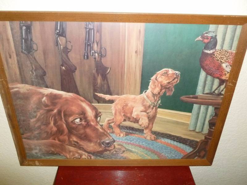 lot 80 image: Vintage Fenelle Print