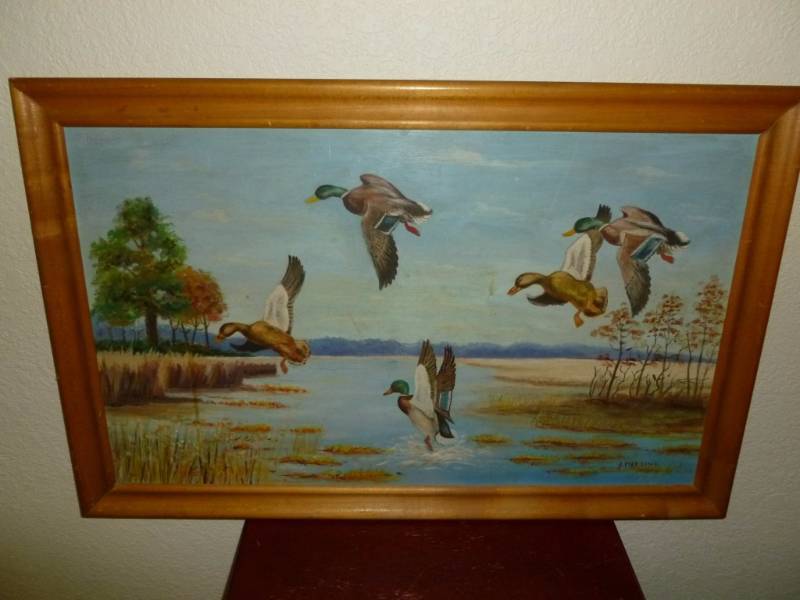 lot 106 image: Original Oil On Board