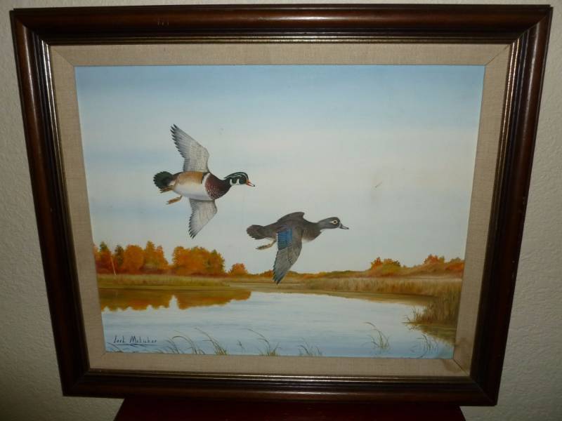 lot 107 image: Original Oil On Board