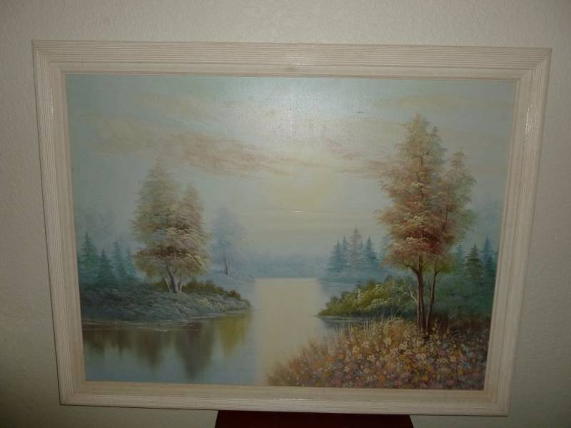 lot 109 image: Original Oil On Canvas