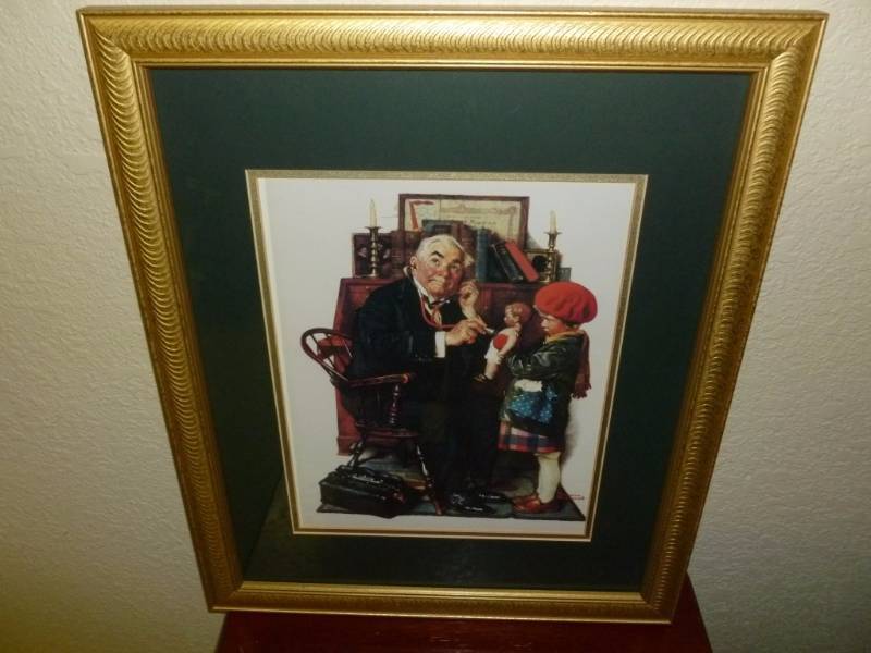 lot 145 image: Norman Rockwell Print