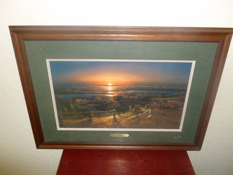 lot 181 image: Terry Redlin Print