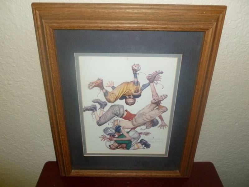 lot 197 image: Norman Rockwell Print