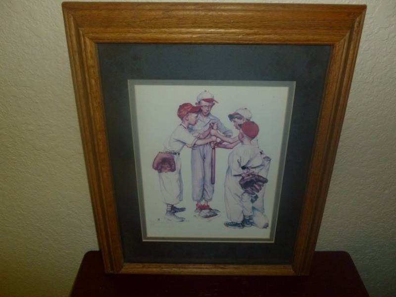 lot 199 image: Norman Rockwell Print