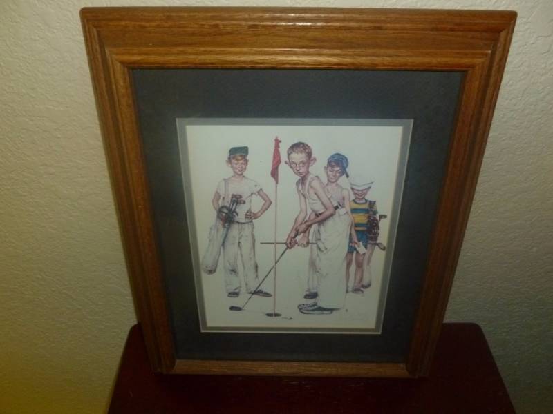 lot 200 image: Norman Rockwell Print