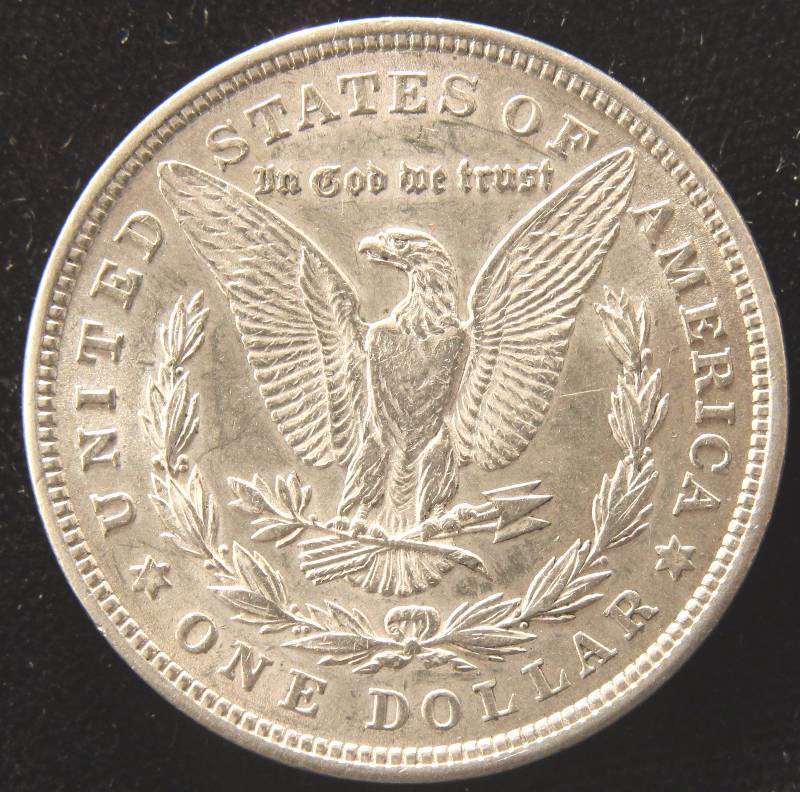 1921 MORGAN SILVER DOLLAR UNC