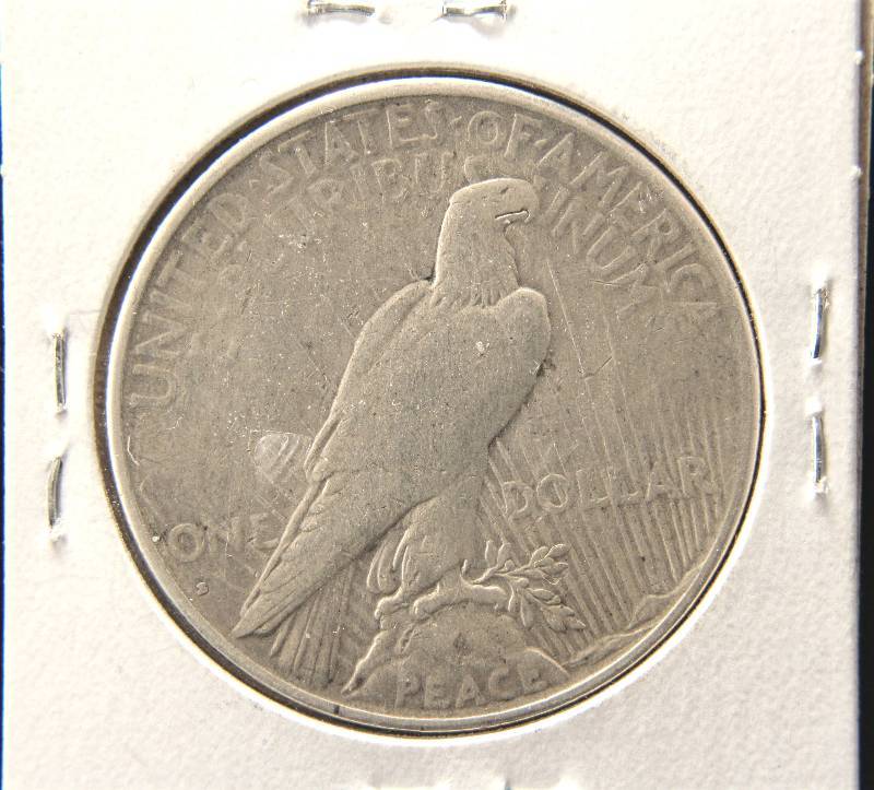 1928-S PEACE SILVER DOLLAR FINE