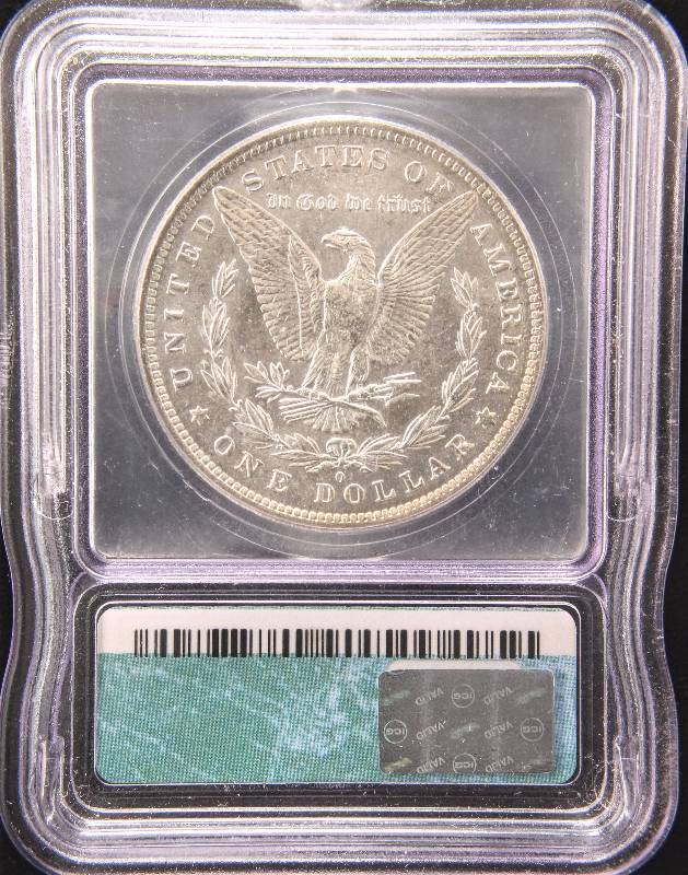 1883-O MORGAN SILVER DOLLAR MS63 ICG