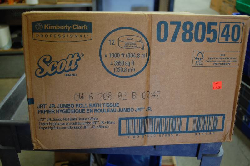 lot 17 image: Jumbo Roll Bathroom Tissue