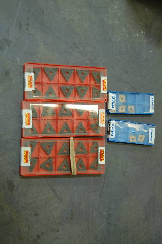 lot 53 image: Carbide Inserts