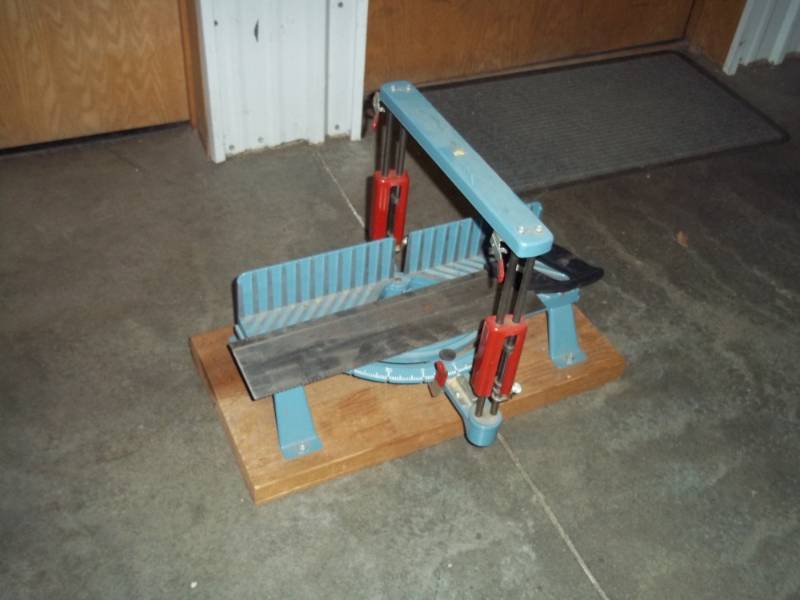 Mitter Box with saw
