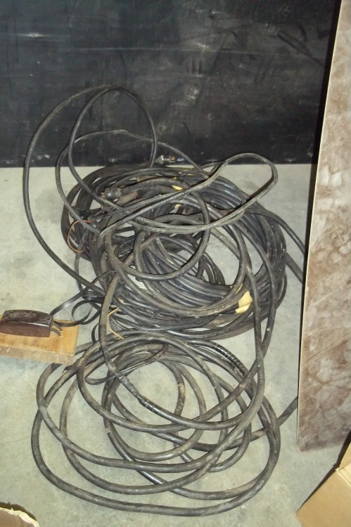 Rolls of large wire