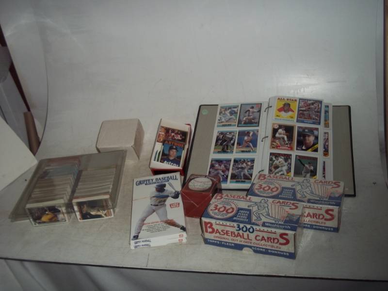 Baseball cards and collectables