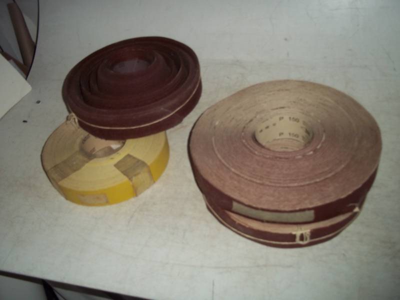 Sand Paper Rolls