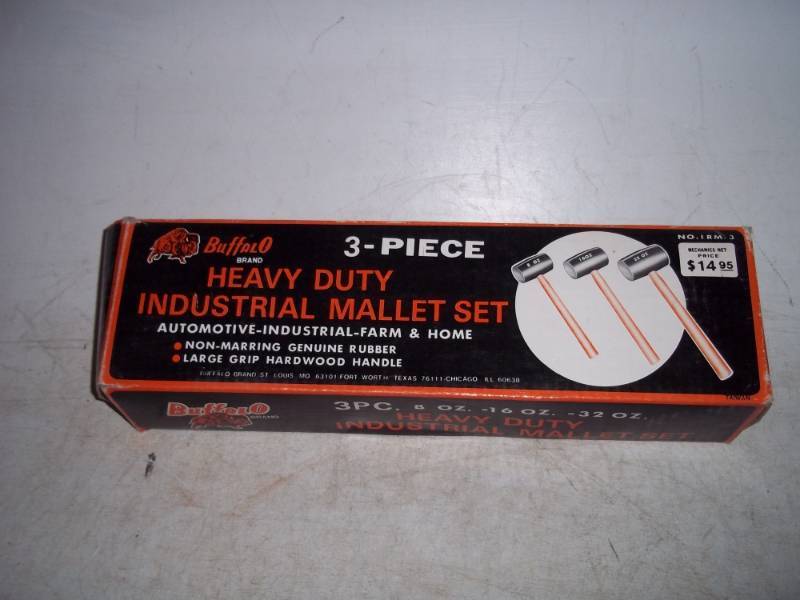 Mallet Set 3 Piece