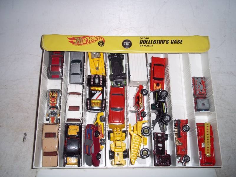 Matchbox Cars with Case