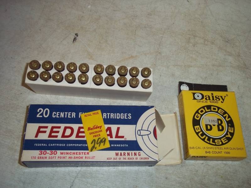 30-30 Shells and BBs