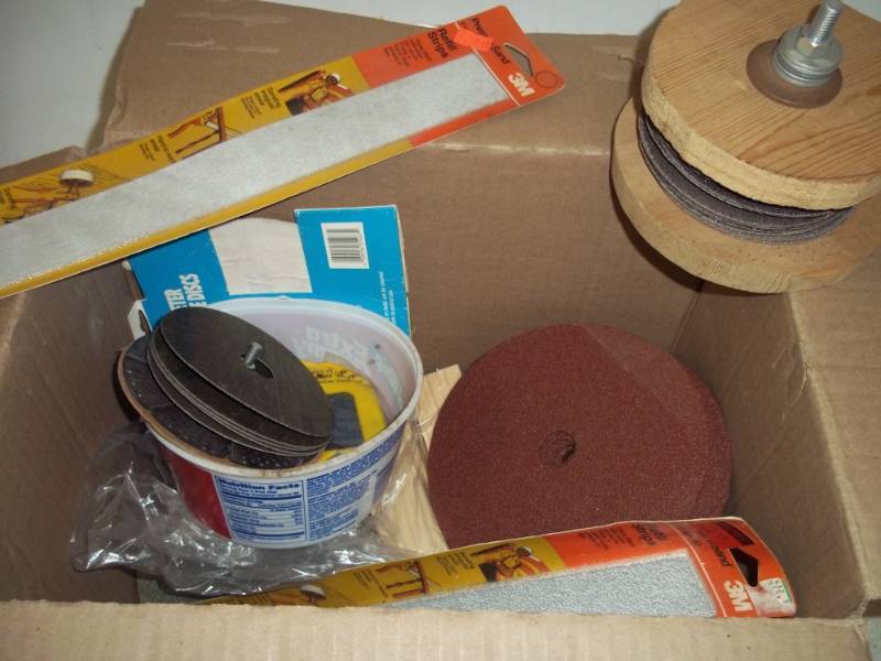Box of Assorted Sanding Disks