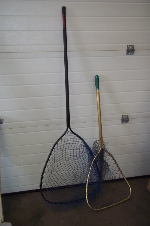 A Pair of fish landing nets