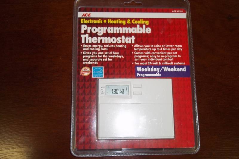 Programmable thermostat