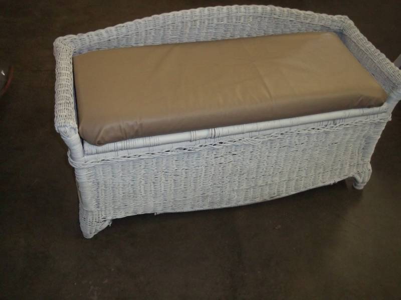 Wicker Bench