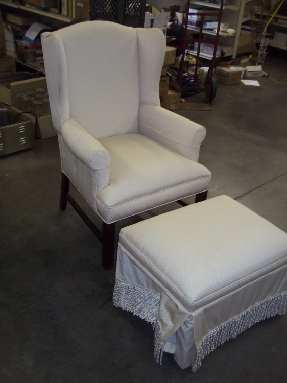 Chair and foot rest