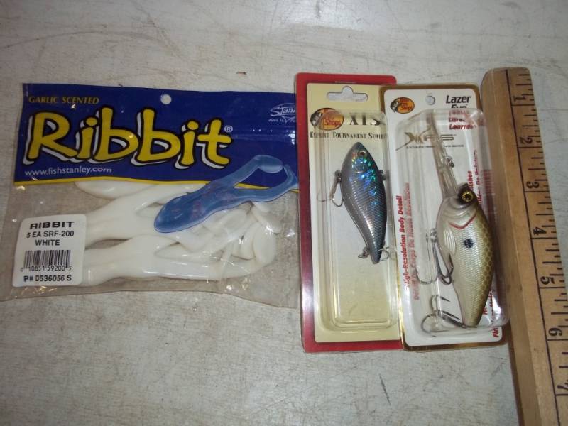 3 Assorted fishing Lures