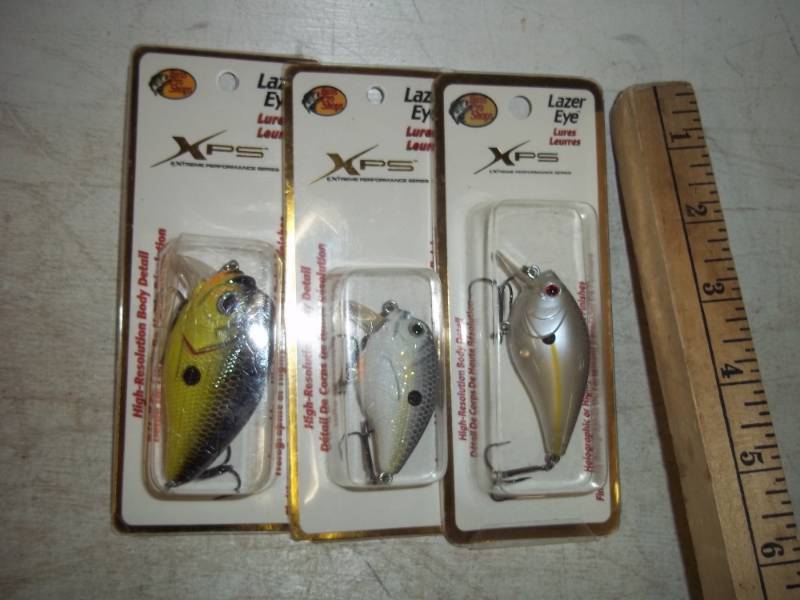 3 Assorted fishing Lures