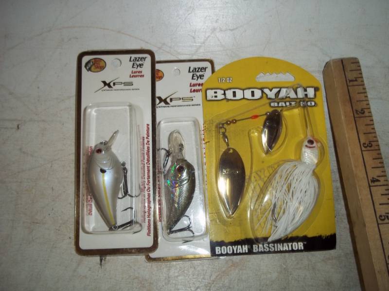 3 Assorted fishing Lures