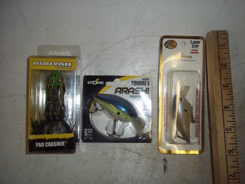 3 Assorted fishing Lures
