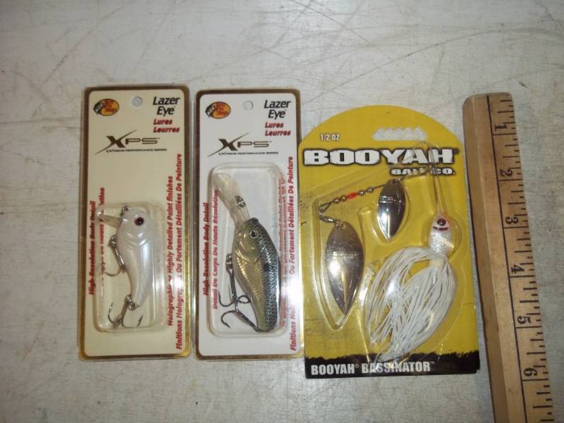 3 Assorted fishing Lures