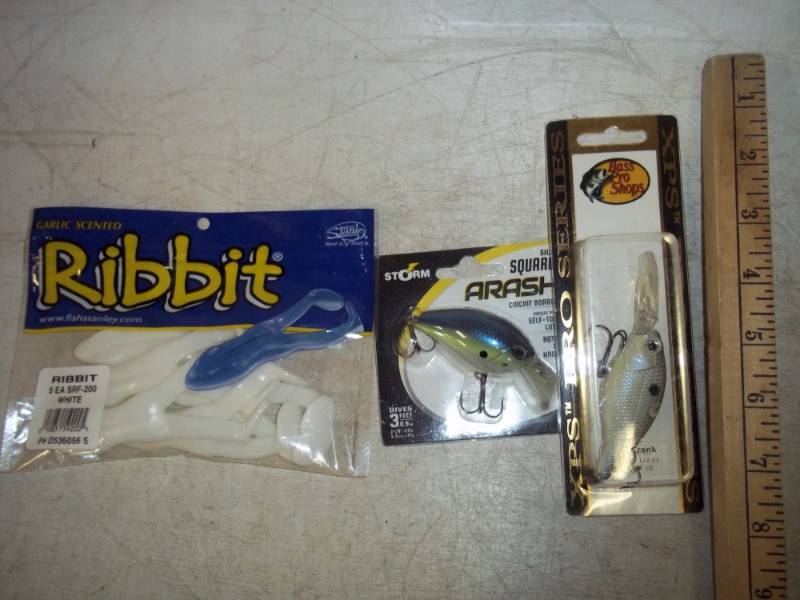 3 Assorted fishing Lures
