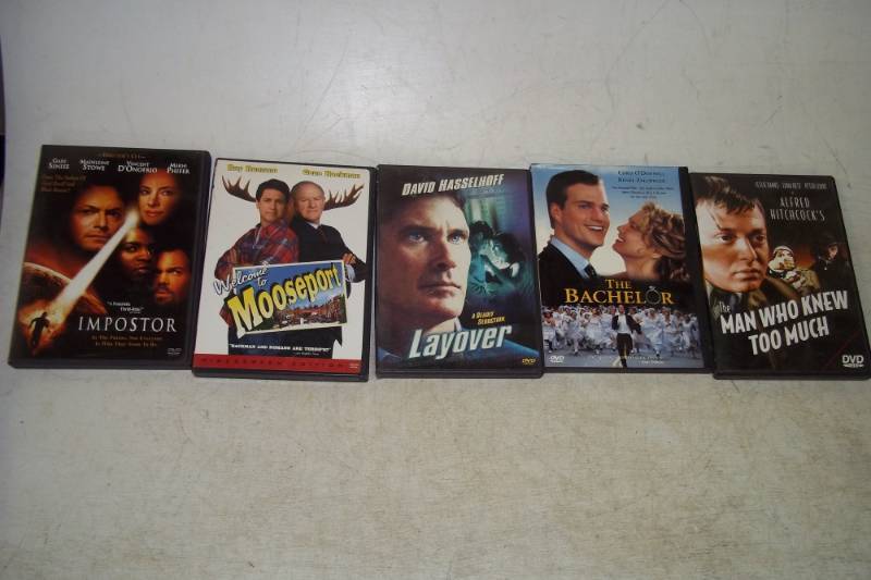 Five DVD Movies