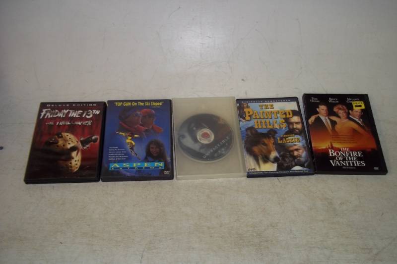 Five DVD Movies