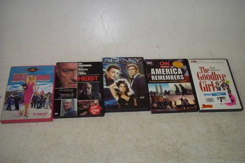 Five DVD Movies