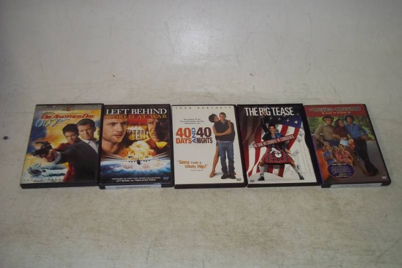 Five DVD Movies