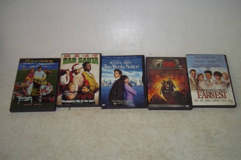 Five DVD Movies