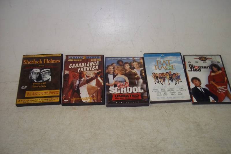 Five DVD Movies